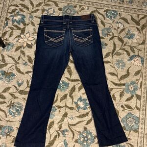 BKE Women's Dark Blue Boot Cut Jeans